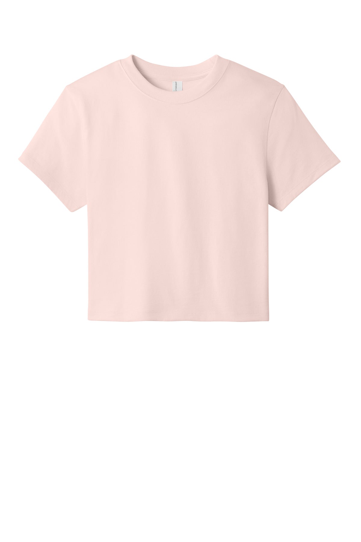District Women's Heavyweight Boxy Very Important Tee DT6066 Carnation Pink