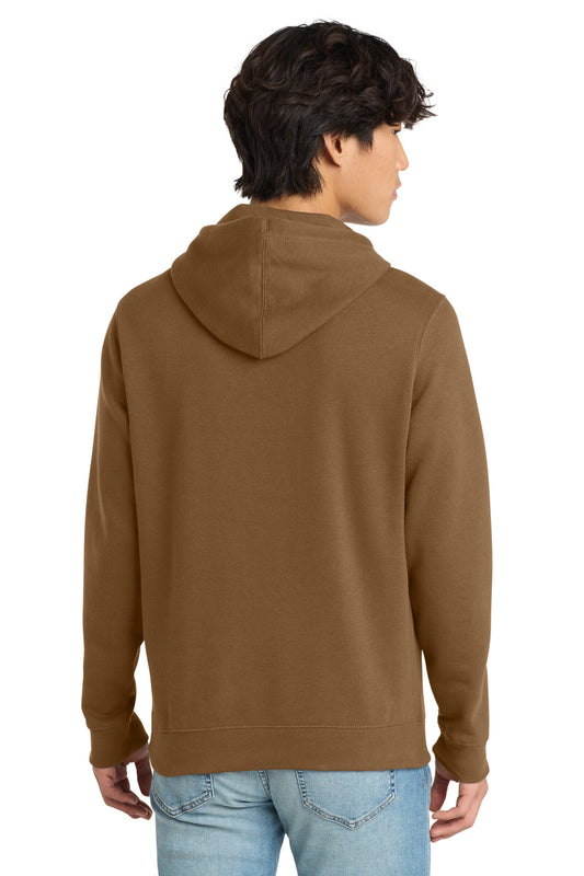 District VITFleece Hoodie DT6100 Duck Brown