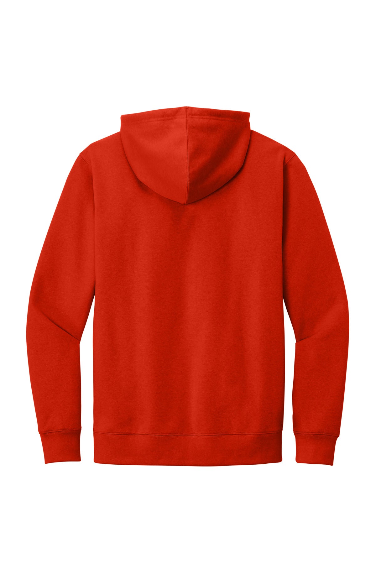 District VITFleece Hoodie DT6100 Fiery Red