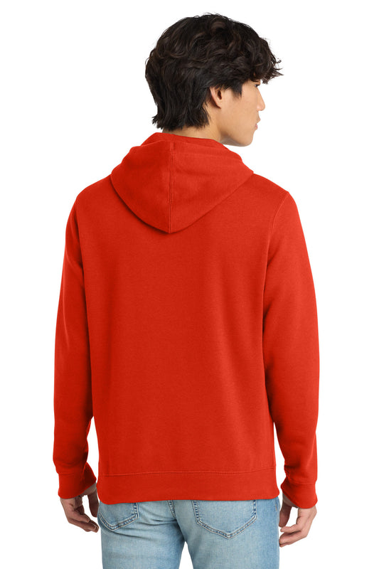 District VITFleece Hoodie DT6100 Fiery Red