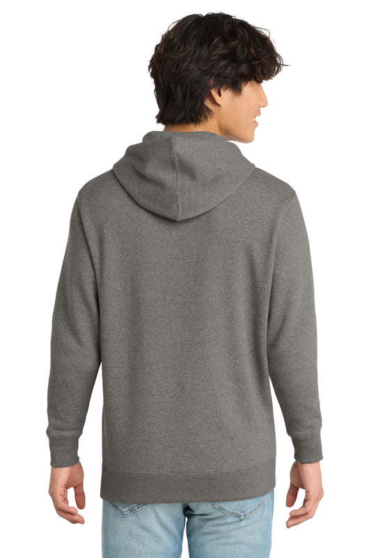 District VITFleece Hoodie DT6100 Grey Frost