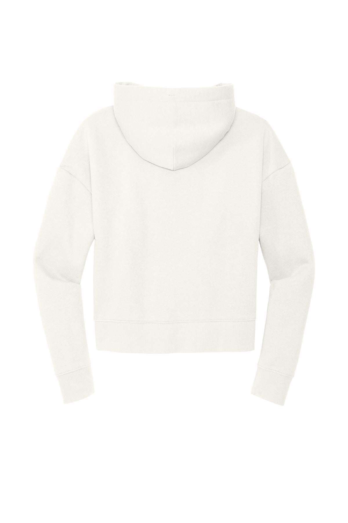 District Women's VIT Fleece Hoodie DT6101 Gardenia
