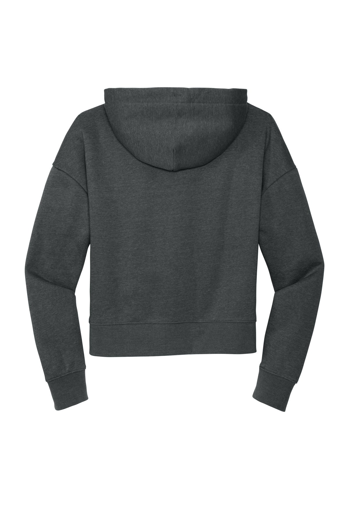 District Women's VIT Fleece Hoodie DT6101 Heathered Charcoal