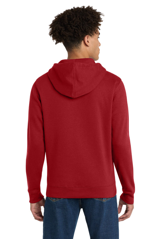 District VITFleece Full-Zip Hoodie DT6102 Classic Red