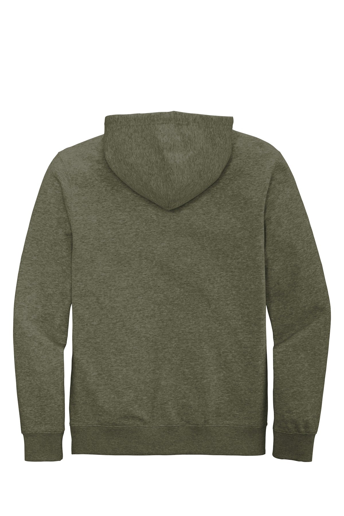 District VITFleece Full-Zip Hoodie DT6102 Heathered Olive