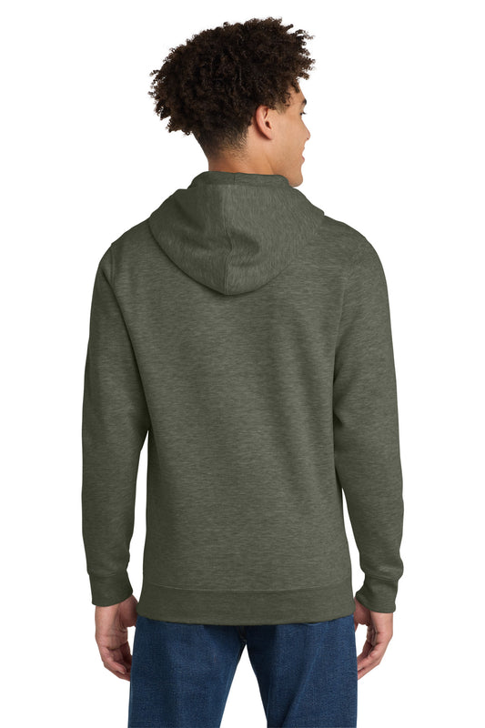 District VITFleece Full-Zip Hoodie DT6102 Heathered Olive