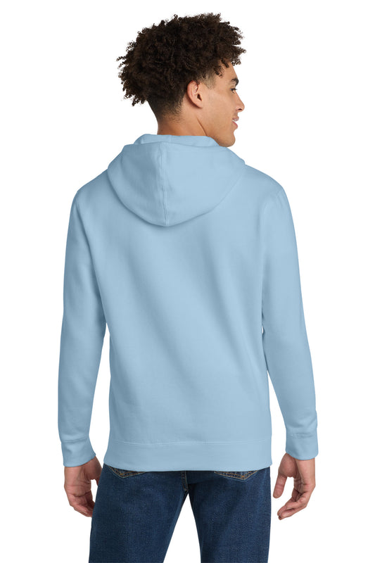 District VITFleece Full-Zip Hoodie DT6102 Ice Blue
