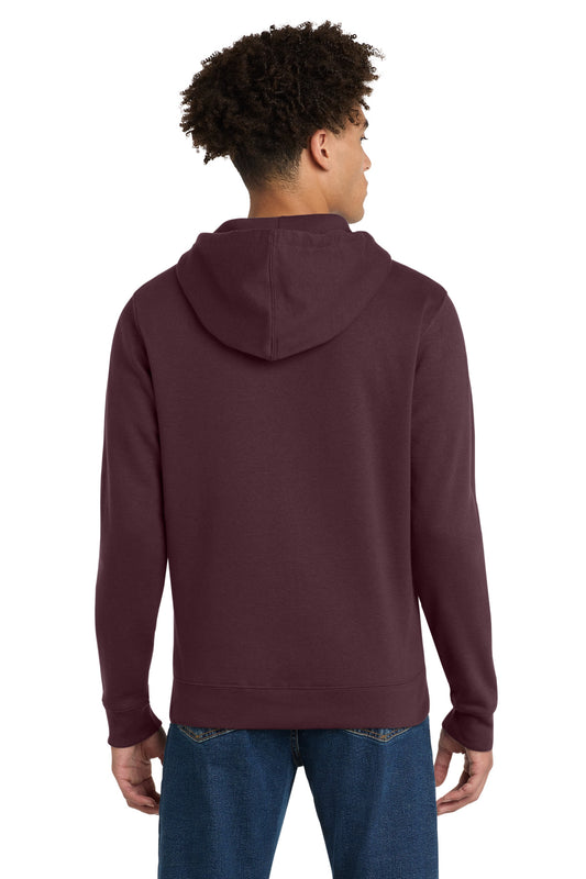 District VITFleece Full-Zip Hoodie DT6102 Plum