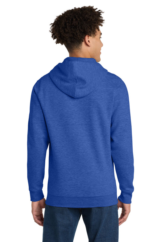 District VITFleece Full-Zip Hoodie DT6102 Royal Frost
