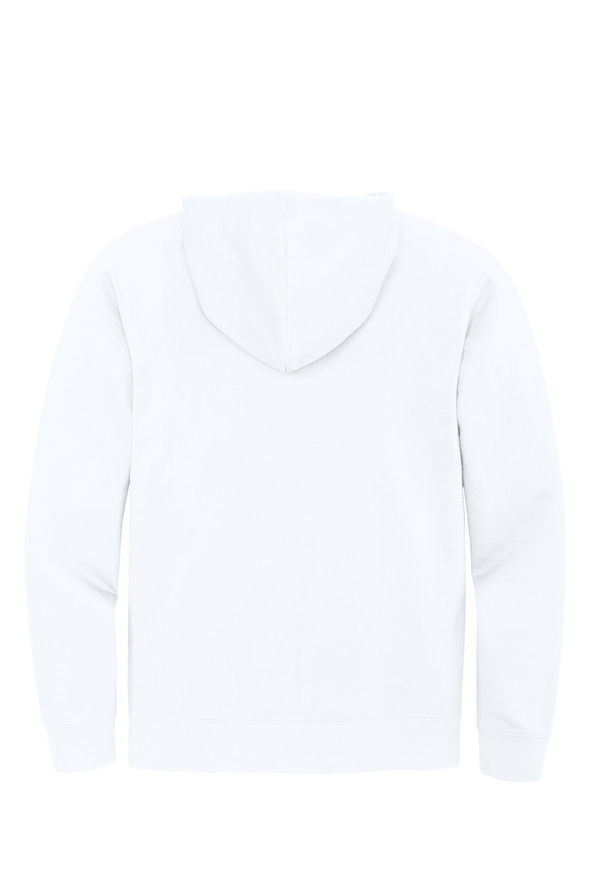 District VITFleece Full-Zip Hoodie DT6102 White