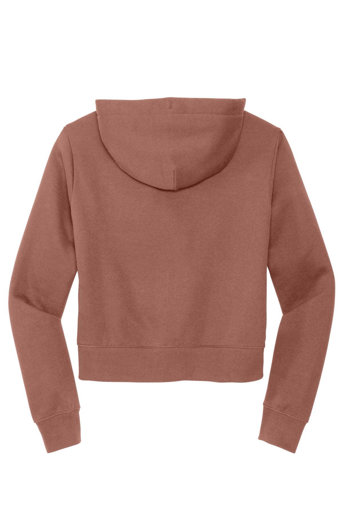 District Women's VIT Fleece Full-Zip Hoodie DT6103 Desert Rose