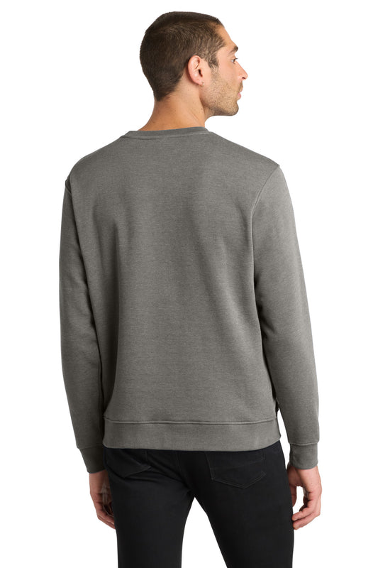 District VITFleece Crew DT6104 Grey Frost