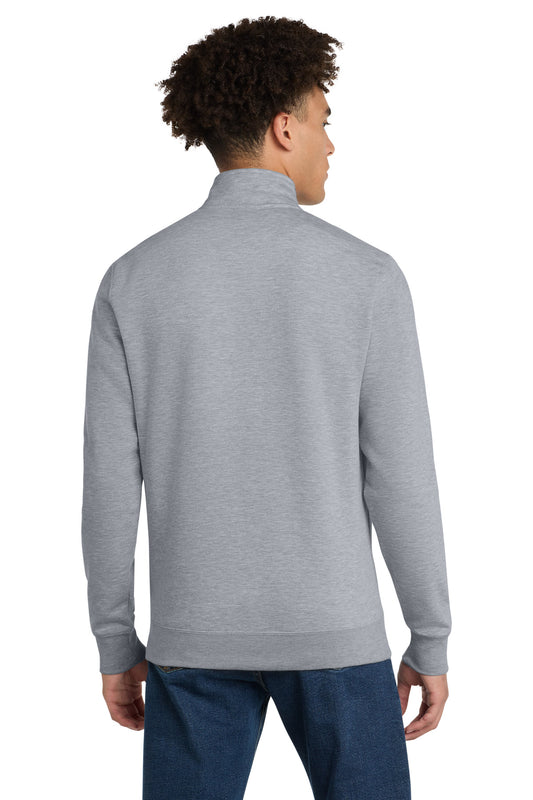 District VITFleece 1/4-Zip DT6106 Light Heather Grey