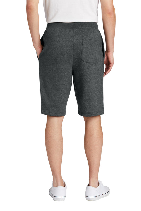 District VITFleece Short DT6108 Heathered Charcoal