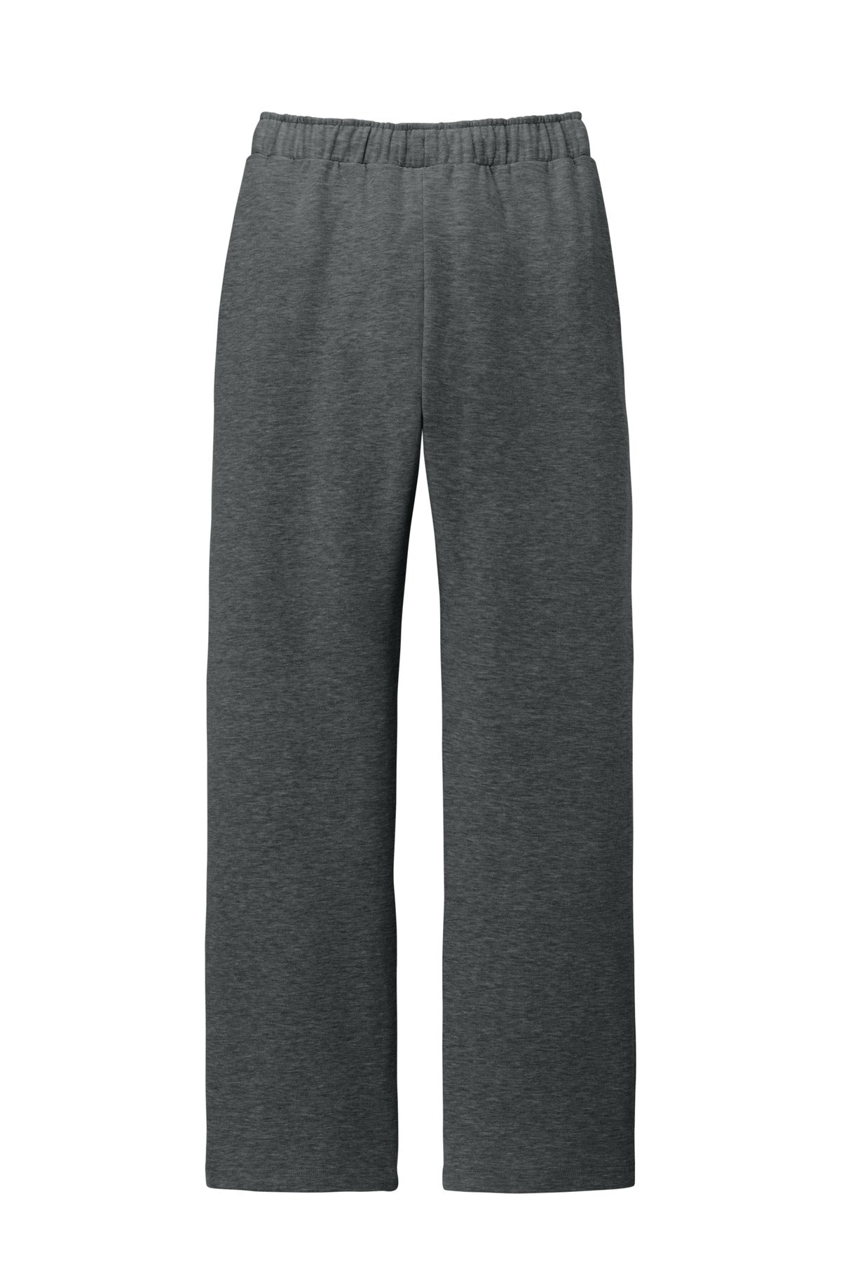 District VIT Fleece Open-Bottom Sweatpant DT6117 Heathered Charcoal