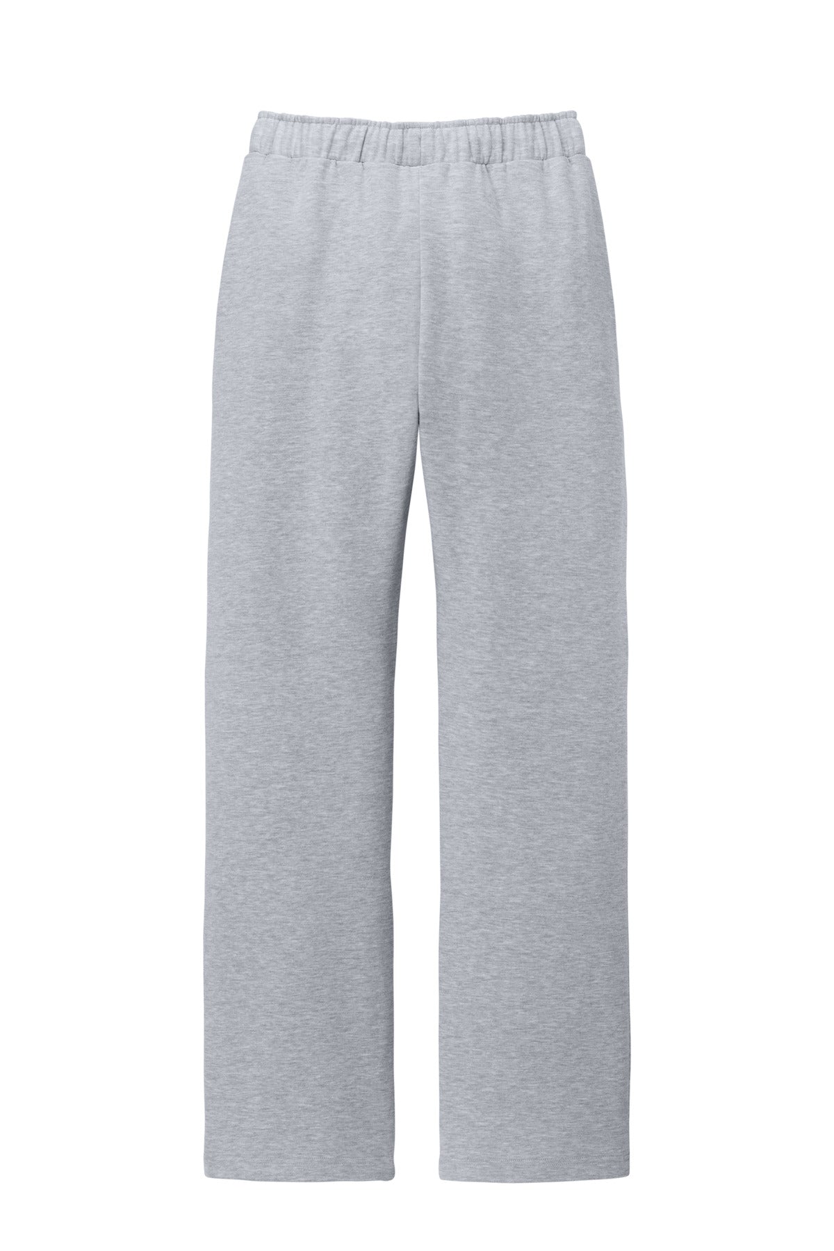 District VIT Fleece Open-Bottom Sweatpant DT6117 Light Heather Grey