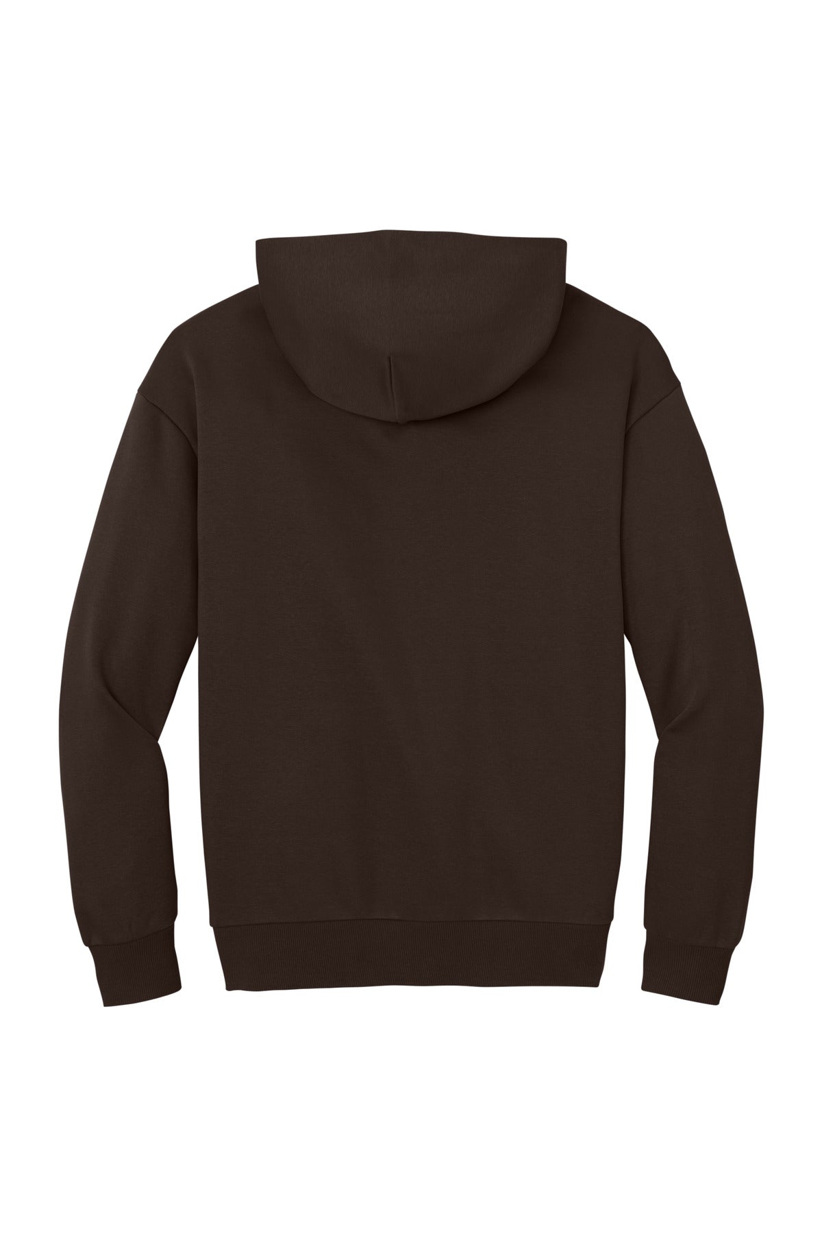 District VIT Heavyweight Fleece Hoodie DT6150 Dark Chocolate Brown
