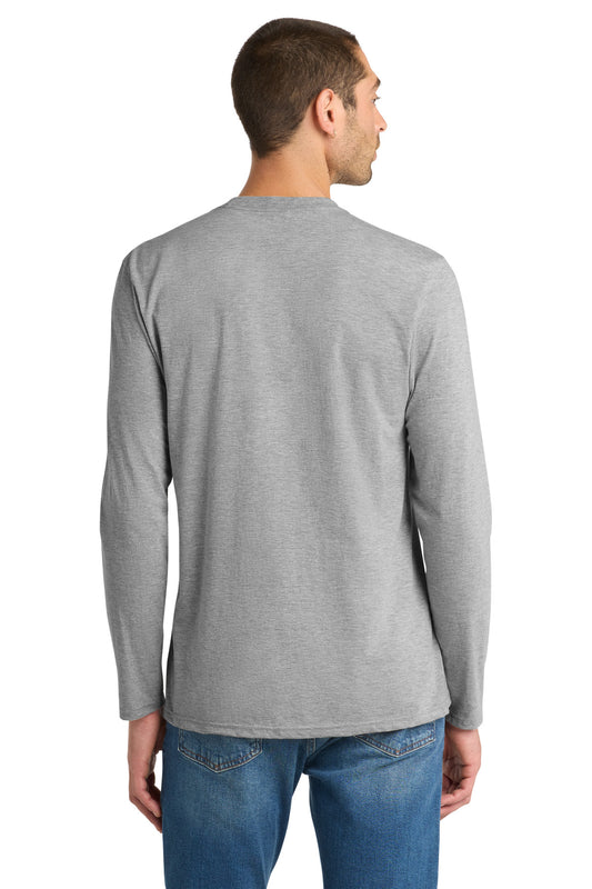 District Very Important Tee Long Sleeve DT6200 Light Heather Grey