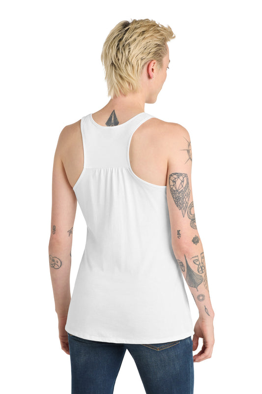 District Women's VIT Racerback Tank DT6302 White