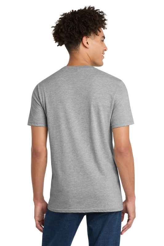 District Very Important Tee V-Neck DT6500 Light Heather Grey
