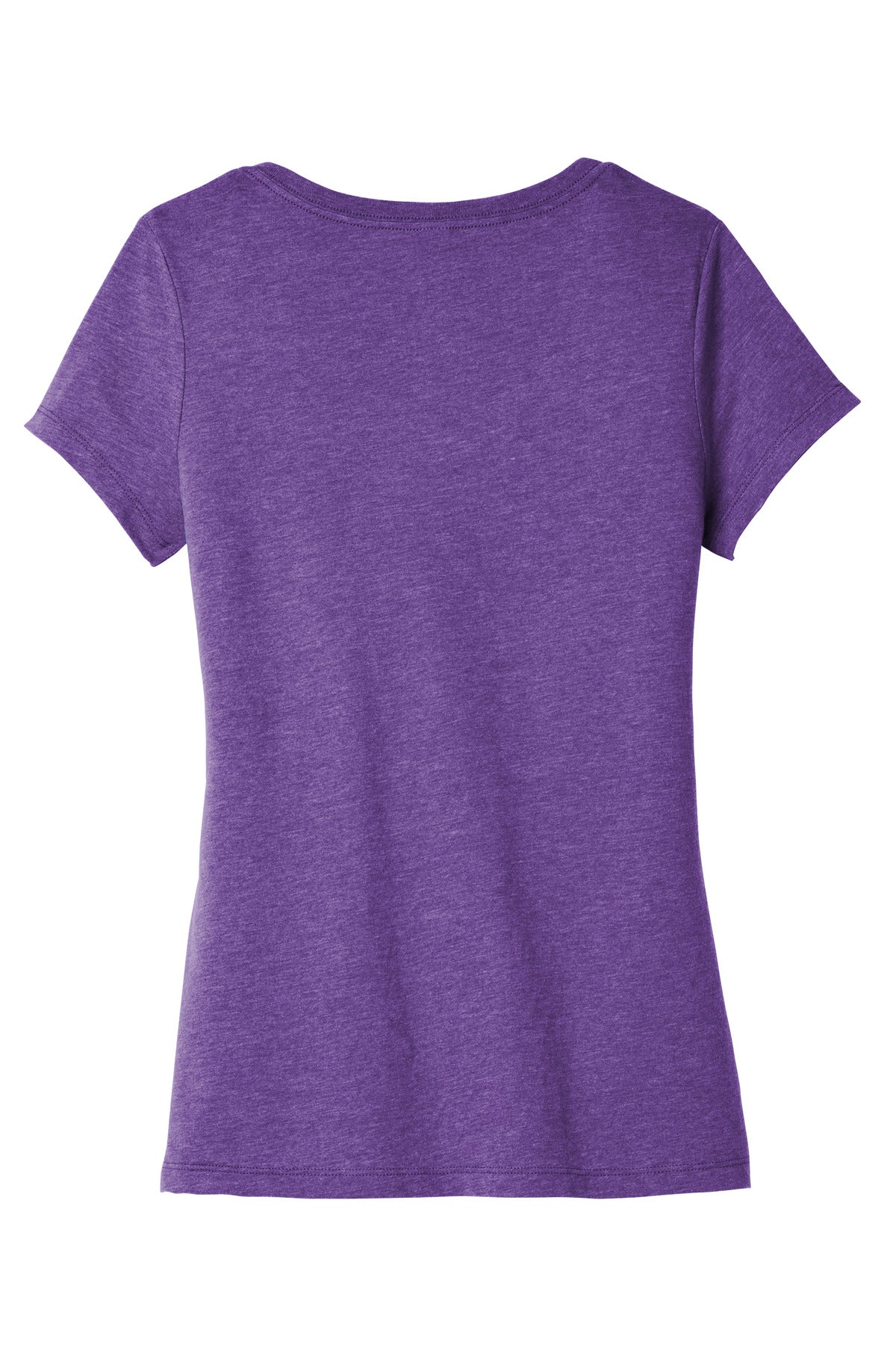 District Women's Very Important Tee V-Neck DT6503 Heathered Purple