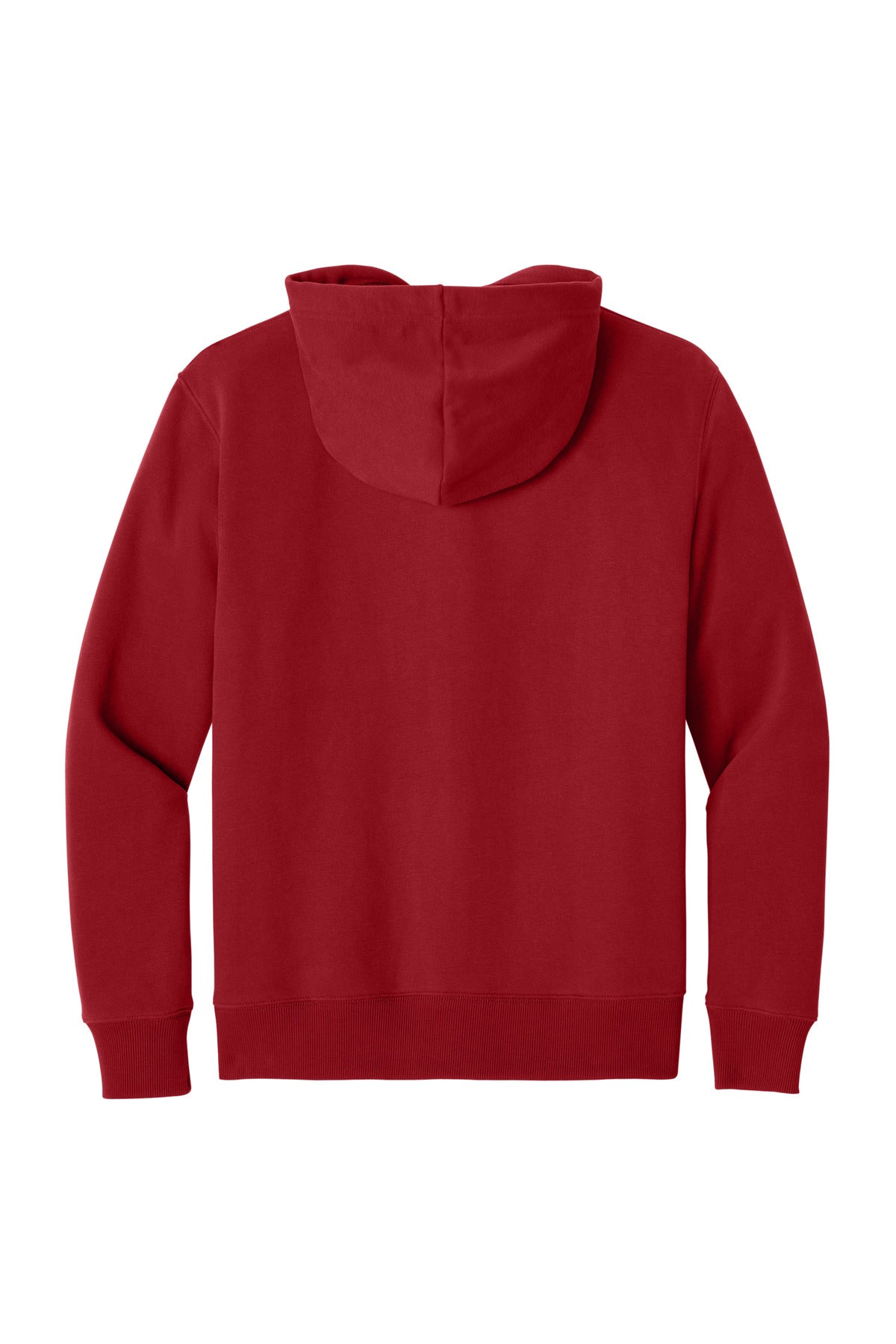 District VIT Super Heavyweight Fleece Hoodie DT6600 Classic Red