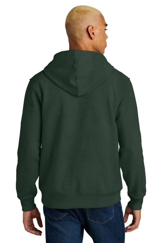 District VIT Super Heavyweight Fleece Hoodie DT6600 Forest Green