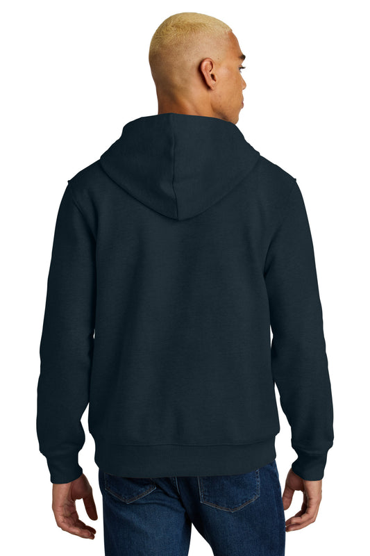District VIT Super Heavyweight Fleece Hoodie DT6600 New Navy