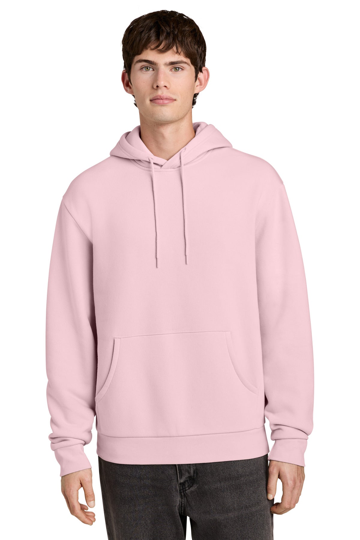 District MelloFleece Hoodie DT6700 Carnation Pink