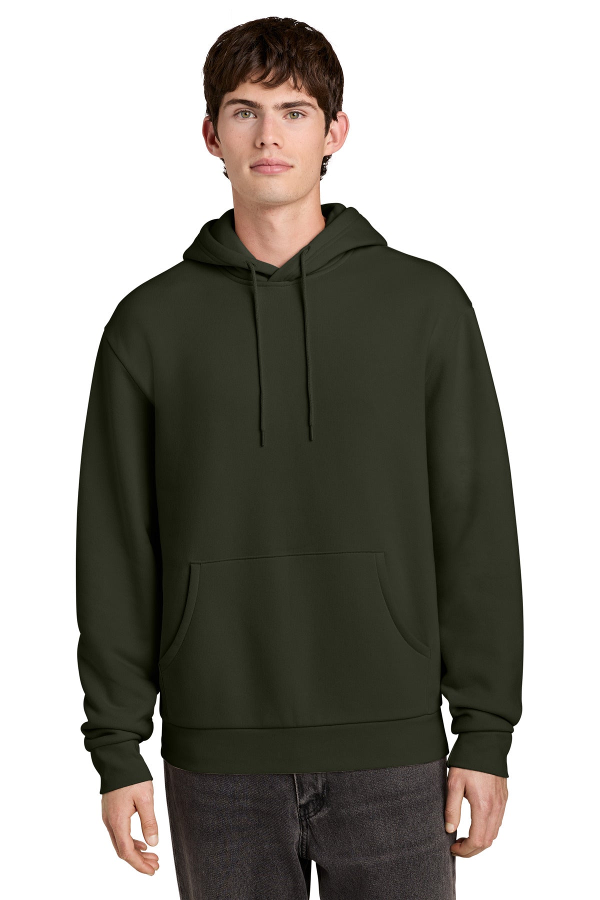 District MelloFleece Hoodie DT6700 Dark Olive