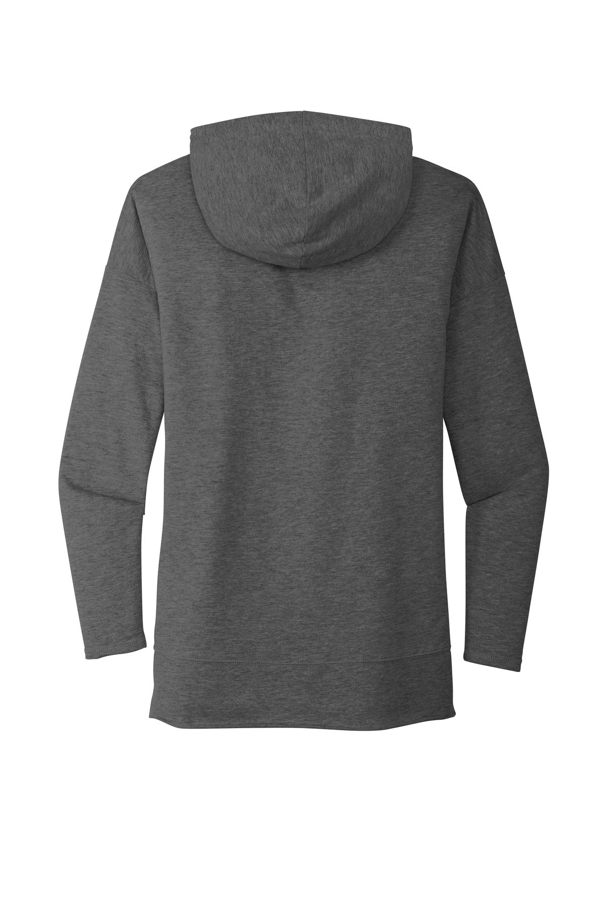 District Women's Featherweight French Terry Hoodie DT671 Washed Coal