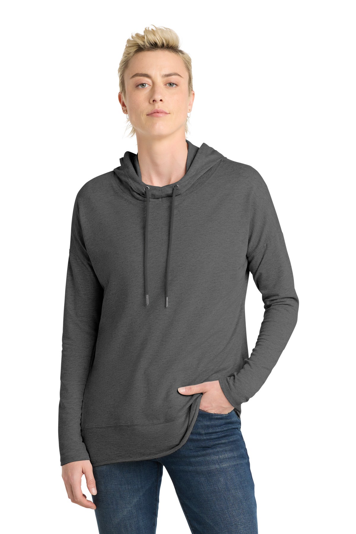 District Women's Featherweight French Terry Hoodie DT671