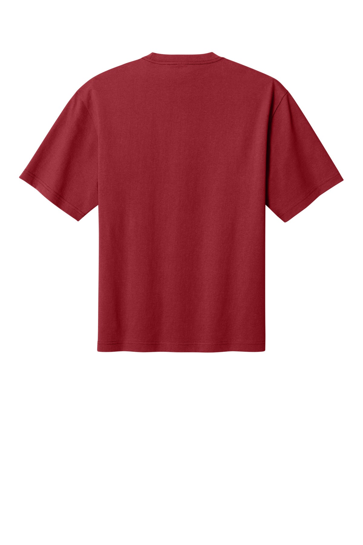 District 7-Oz Gritty Tee DT7075 Cherrywood
