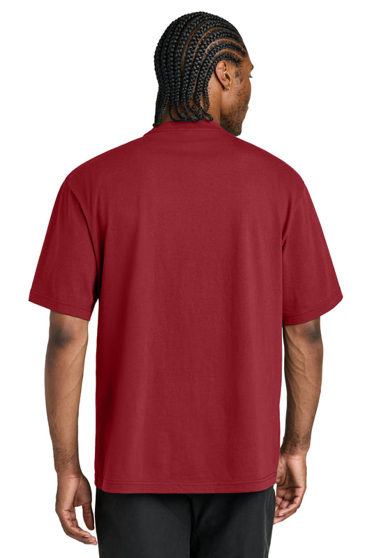 District 7-Oz Gritty Tee DT7075 Cherrywood
