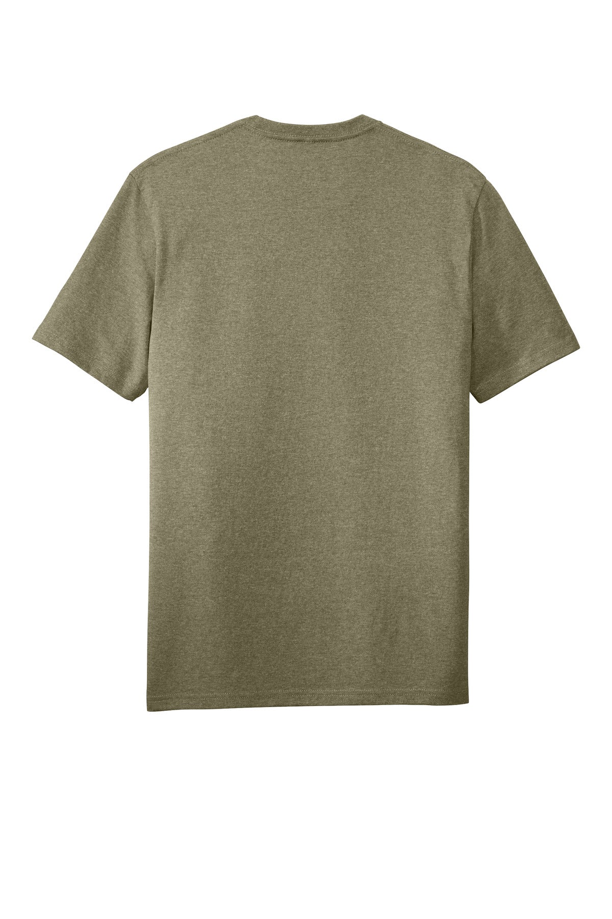 District Re-Tee DT8000 Light Olive Heather