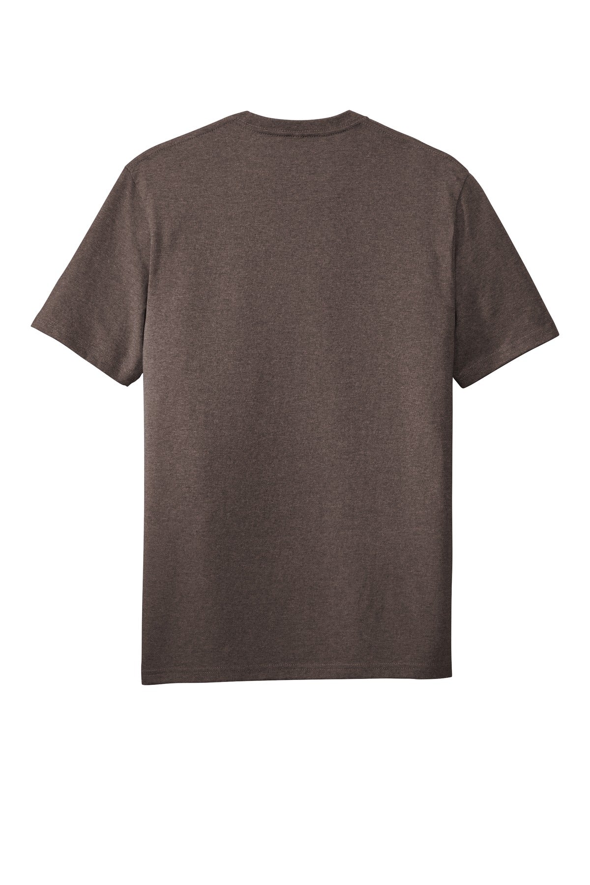 District Re-Tee DT8000 Deep Brown Heather