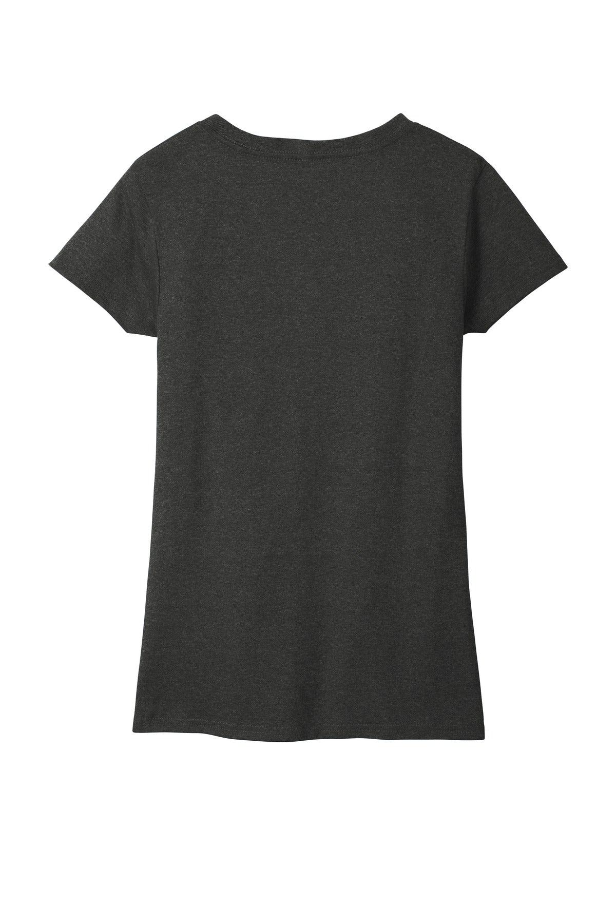 District Women's Re-Tee V-Neck DT8001 Charcoal Heather