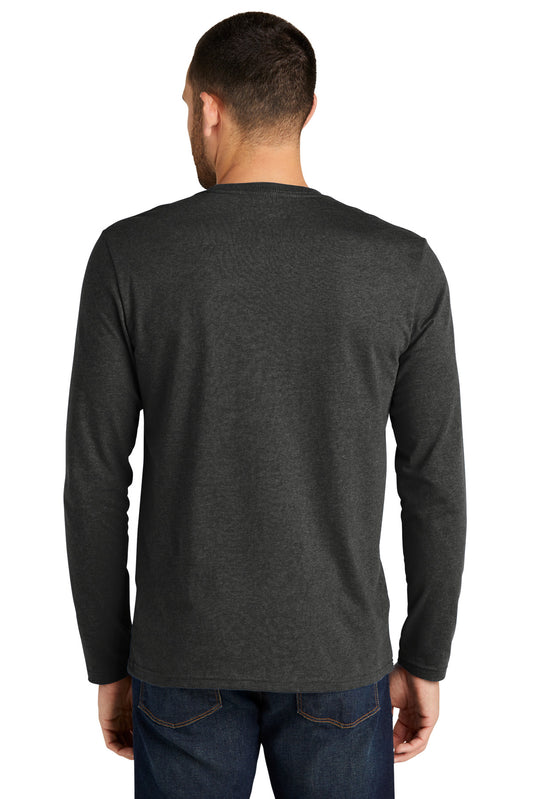 District Re-Tee Long Sleeve DT8003 Charcoal Heather