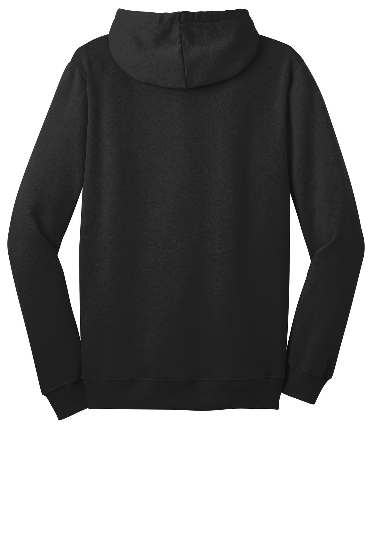District The Concert Fleece Full-Zip Hoodie DT800 Black