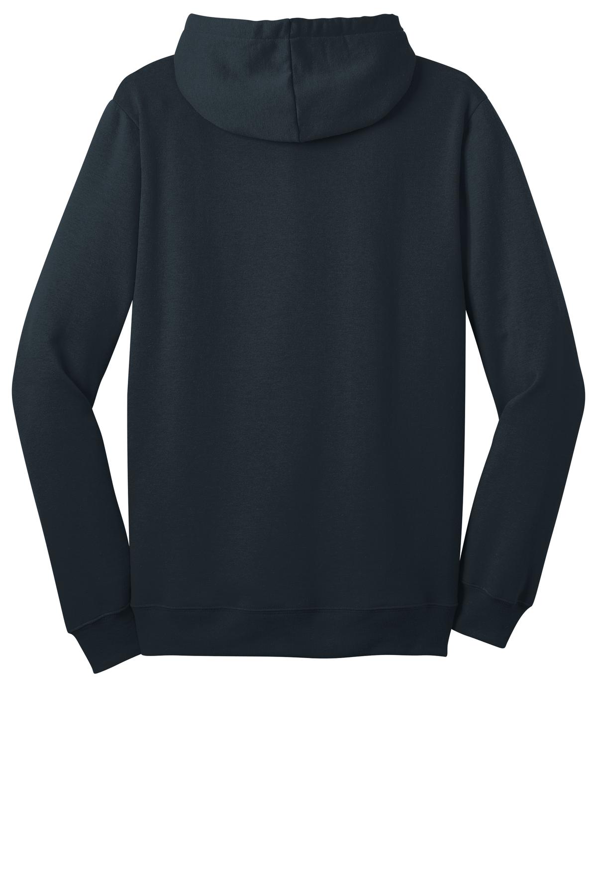 District The Concert Fleece Full-Zip Hoodie DT800 New Navy