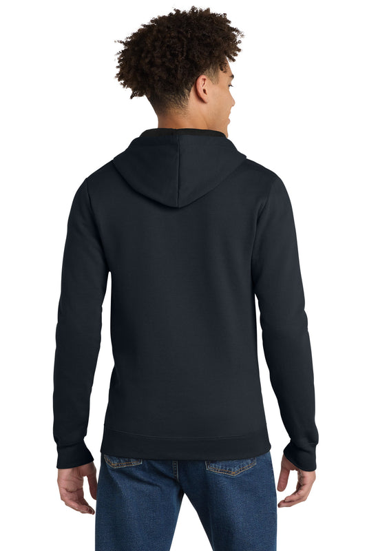 District The Concert Fleece Full-Zip Hoodie DT800 New Navy