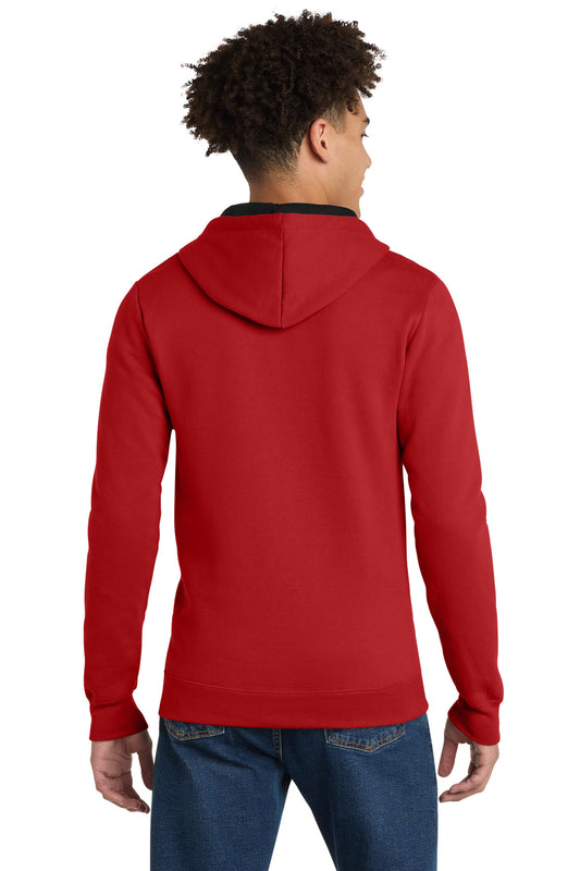 District The Concert Fleece Full-Zip Hoodie DT800 New Red