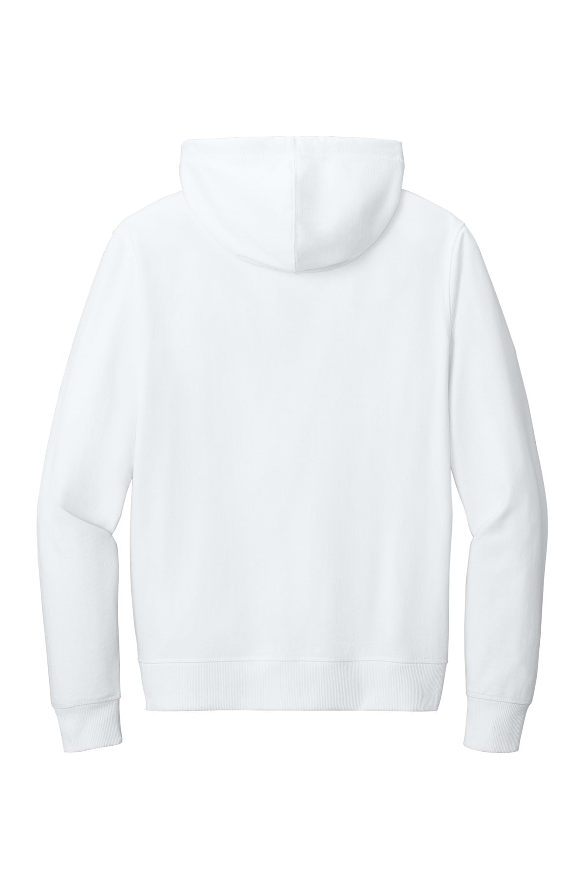 District Re-FleeceFull-Zip Hoodie DT8102 White