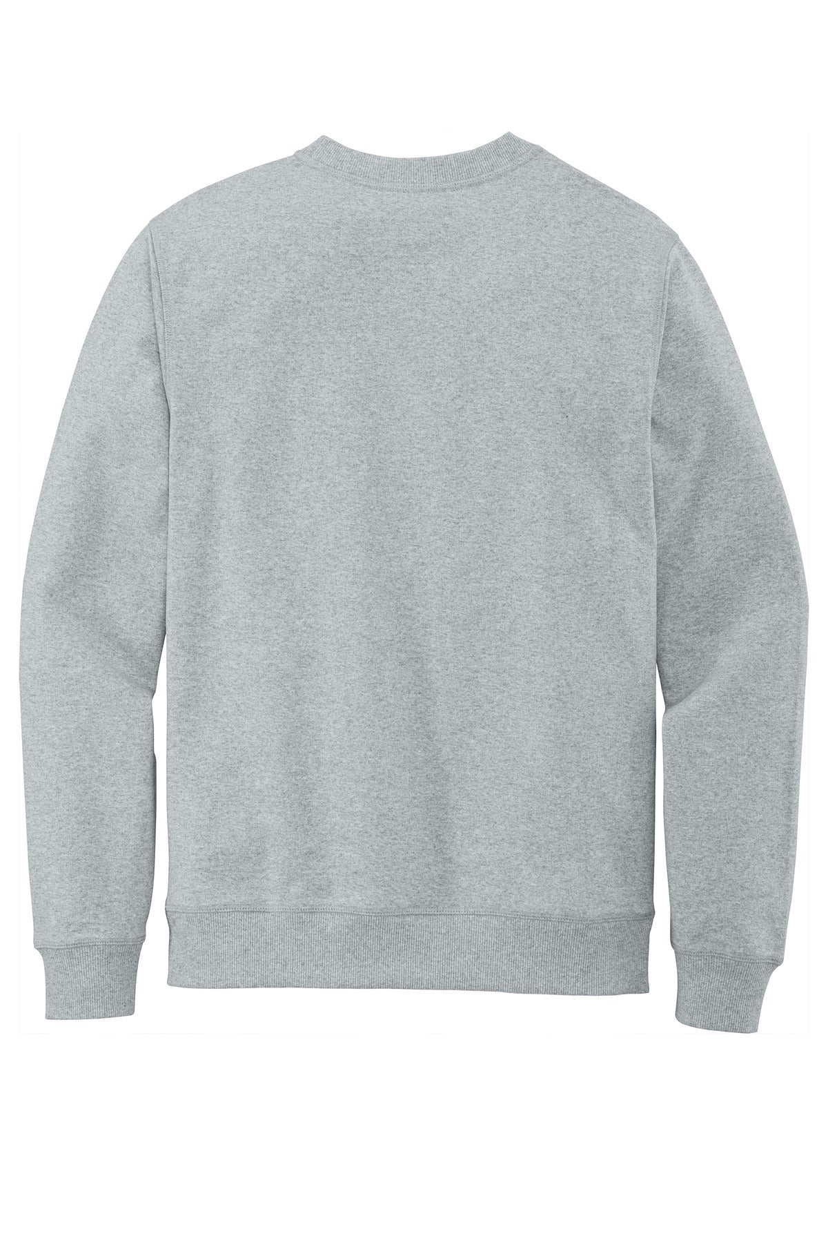 District Re-FleeceCrew DT8104 Light Heather Grey