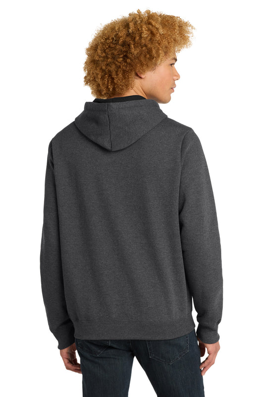 District The Concert Fleece Hoodie DT810 Heathered Charcoal