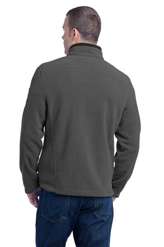 Eddie Bauer Full-Zip Fleece Jacket. EB200 Grey Steel