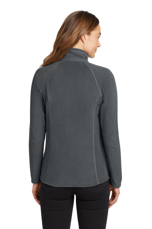 Eddie Bauer Women's Full-Zip Microfleece Jacket EB225 Grey Steel