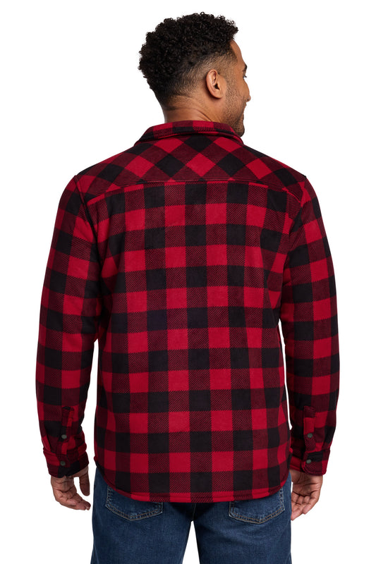 Eddie Bauer Woodland Shirt Jac EB228 Radish/Black