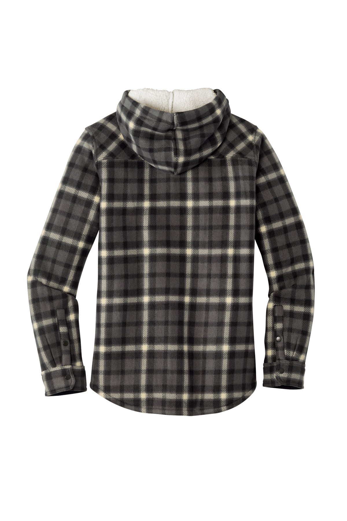 Eddie Bauer Women's Woodland Shirt Jac EB229 Grey Steel/ Bone