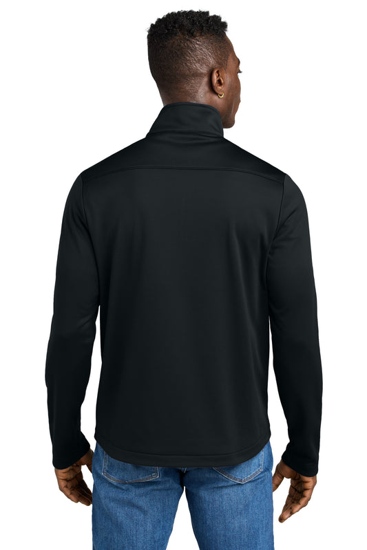 Eddie Bauer Smooth Mid Layer Fleece 1/2-Zip EB2360 Black